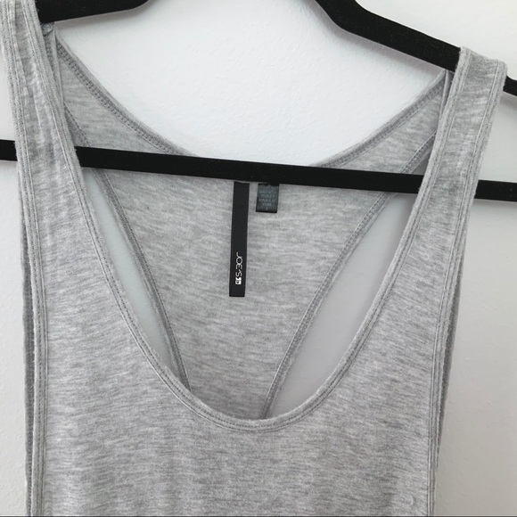 JOES JEANS raw edge racerback tank - Picture 3 of 7